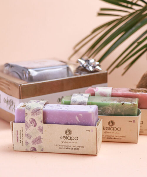 Jabón con Aceite de Coco - Caléndula