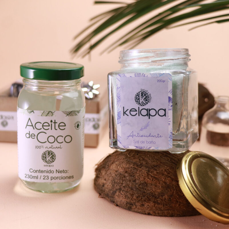 Kit 5 (Coconut oil, Exfoliating Salt)