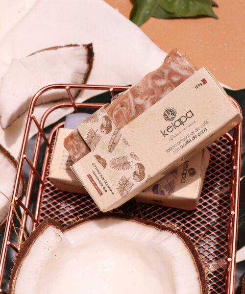 Jabón con Aceite de Coco - Lavanda