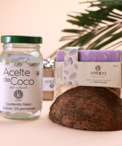 Kit 4 (Aceite de Coco, Jabon artesanal)